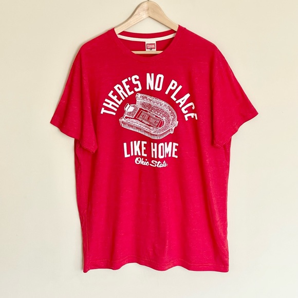 Homage Ohio State Buckeyes There’s No Place Like Home Red T Shirt Adult size XL - Picture 2 of 7